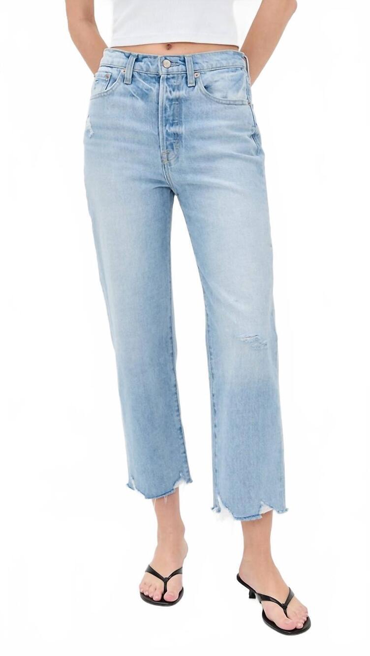 NEW PISTOLA cassie crop jeans in leisure vintage